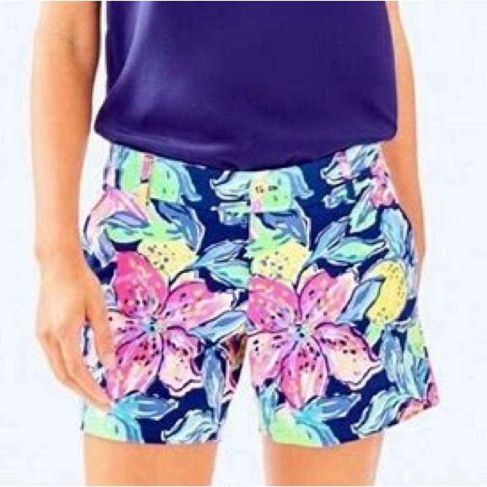 Lilly Pulitzer Capri Soleil Callahan Shorts Great Condition